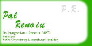 pal renoiu business card